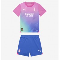 AC Milan Rezervni Dres za djecu 2023-24 Kratak Rukav (+ Kratke hlače)